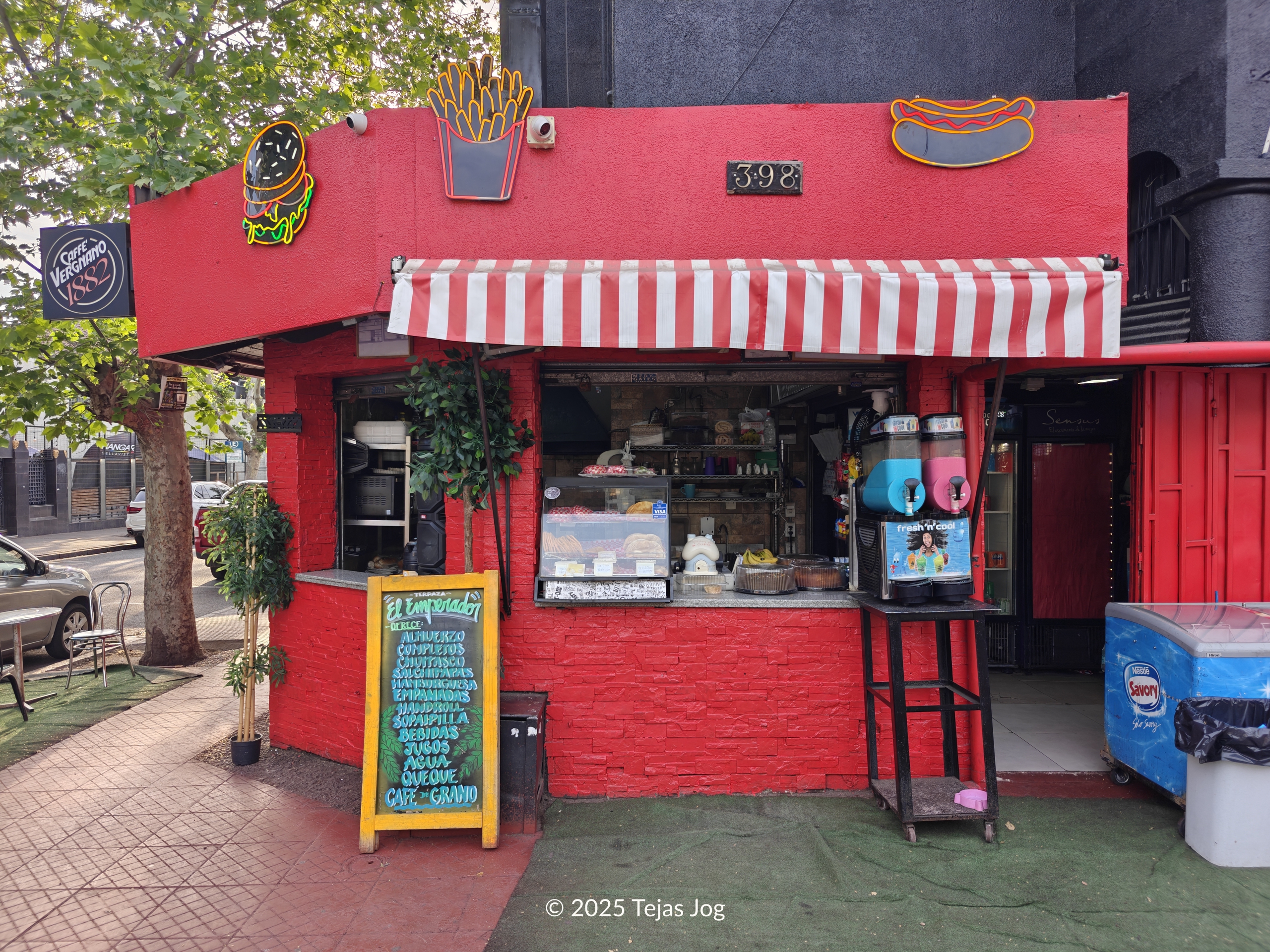 Empanadas and Cakes from Cafe