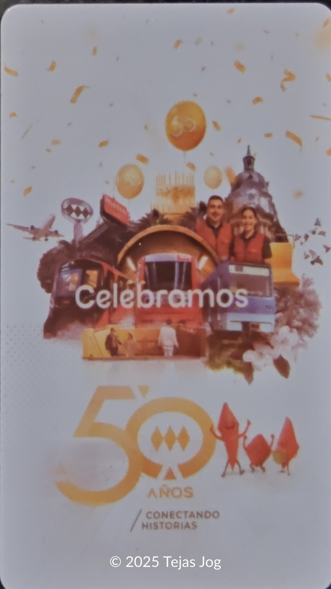 bip! card for Santiago Metro