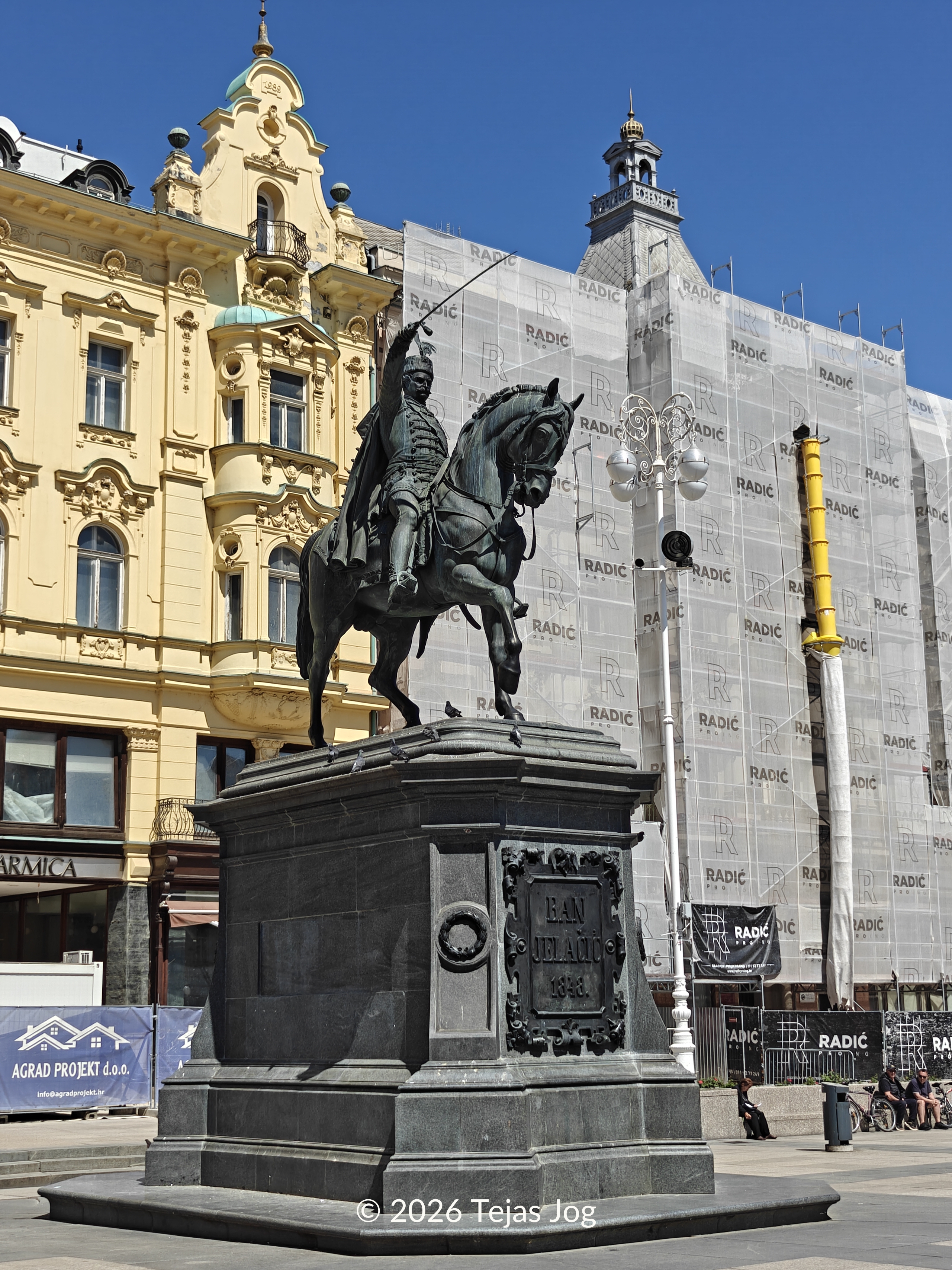 Ban Josip Jelačić Statue / Spomenik banu Josipu Jelačiću
