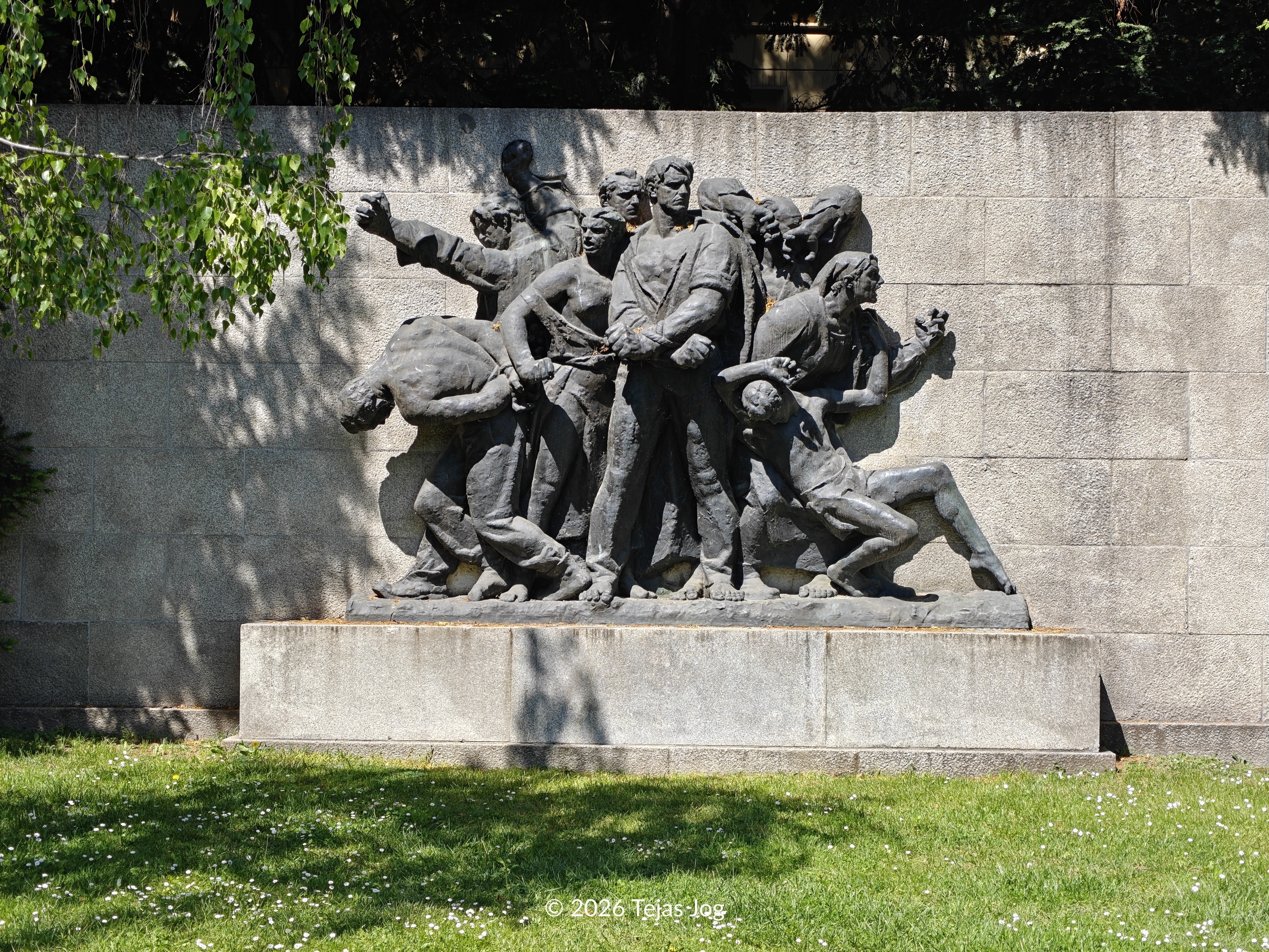 The Execution of hostages - Monument to victims of fascism by Frano Kršinić
