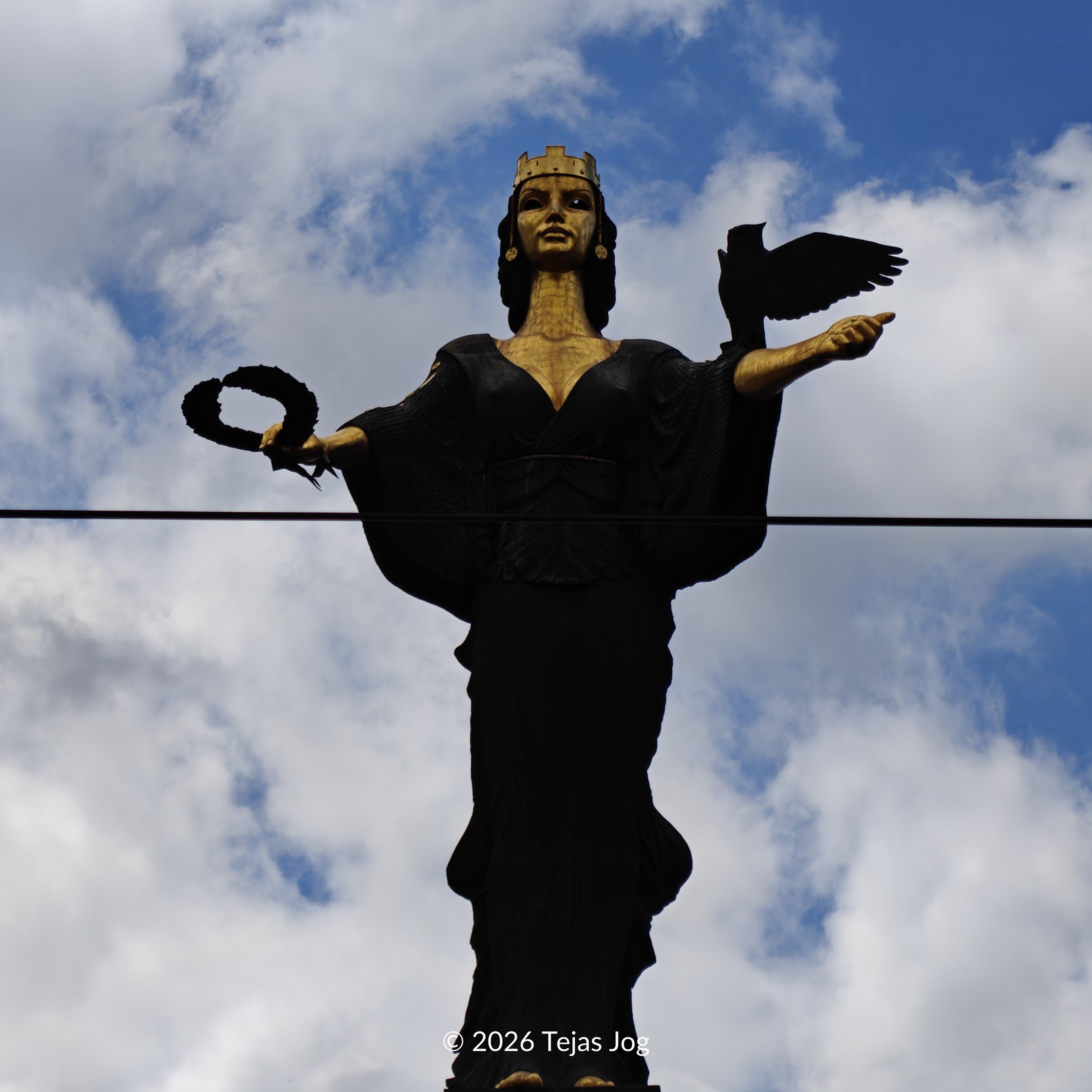 The Monument of Saint Sofia / Статуя на София
