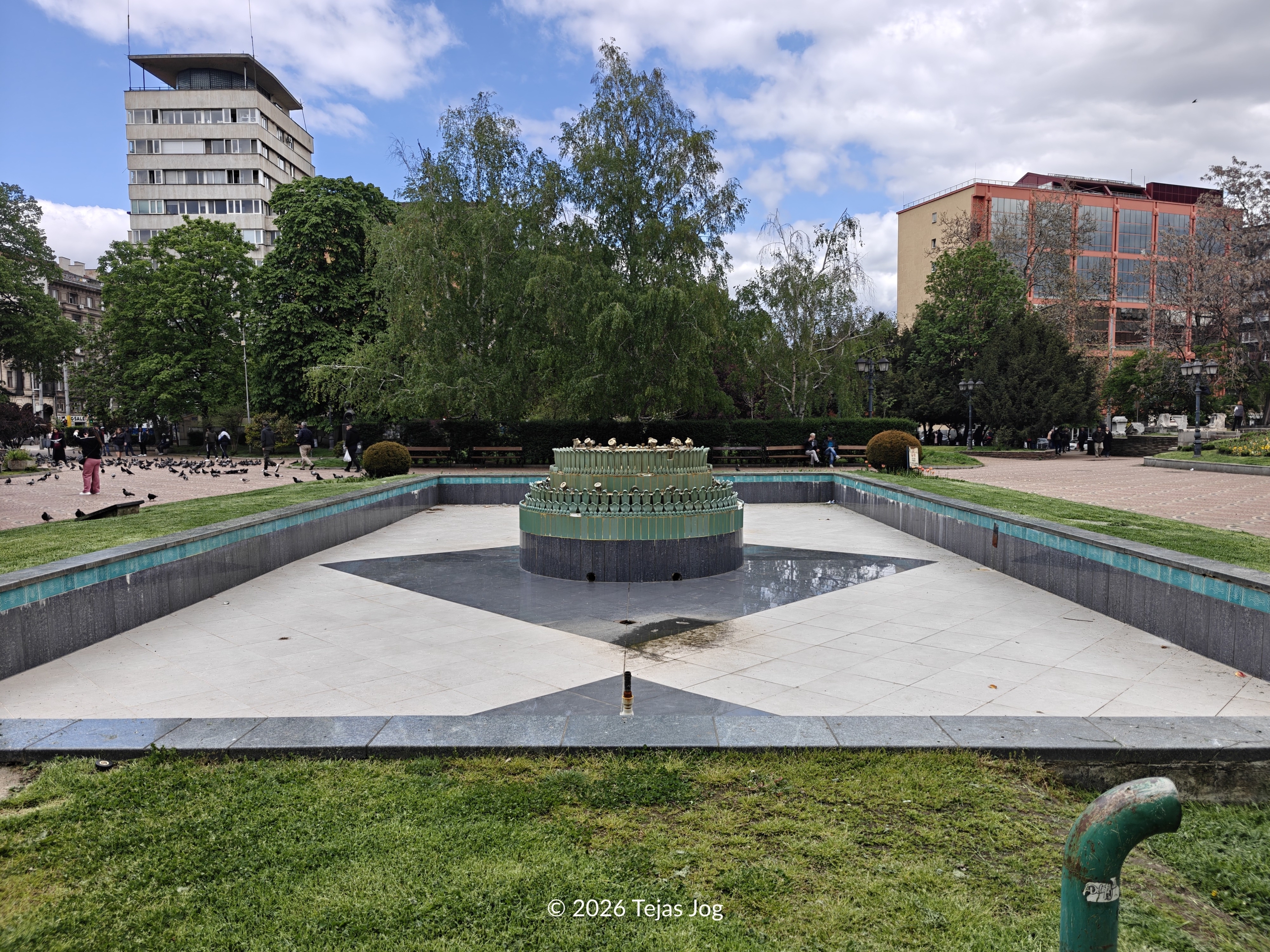 Central Baths Fountain / Фонтанът на Централни бани