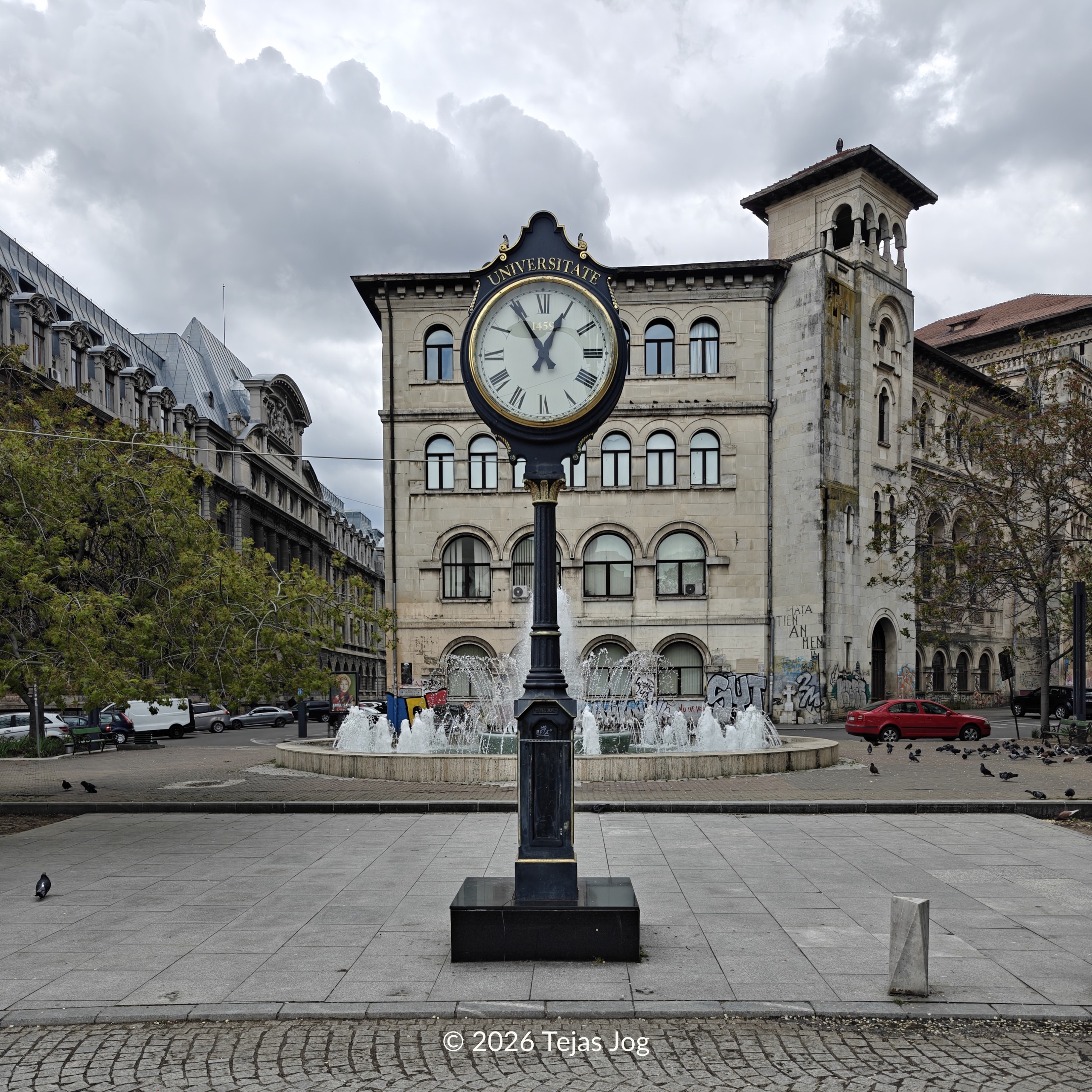 Universitate Clock Monument / Ceasul de la Universitate / The Fountain of Universitate / Fântâna de la Universitate