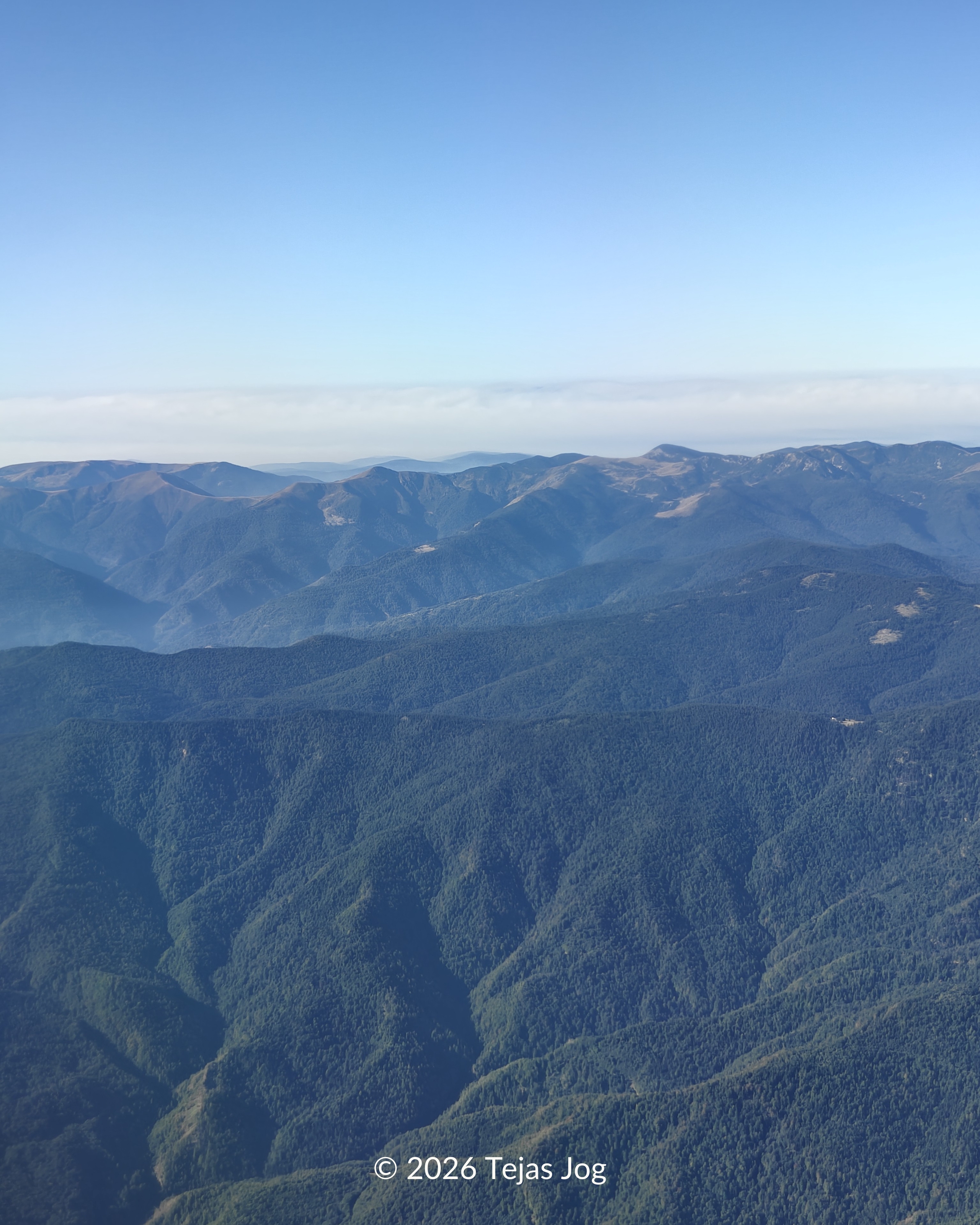 Approaching  Sarajevo on LX1450