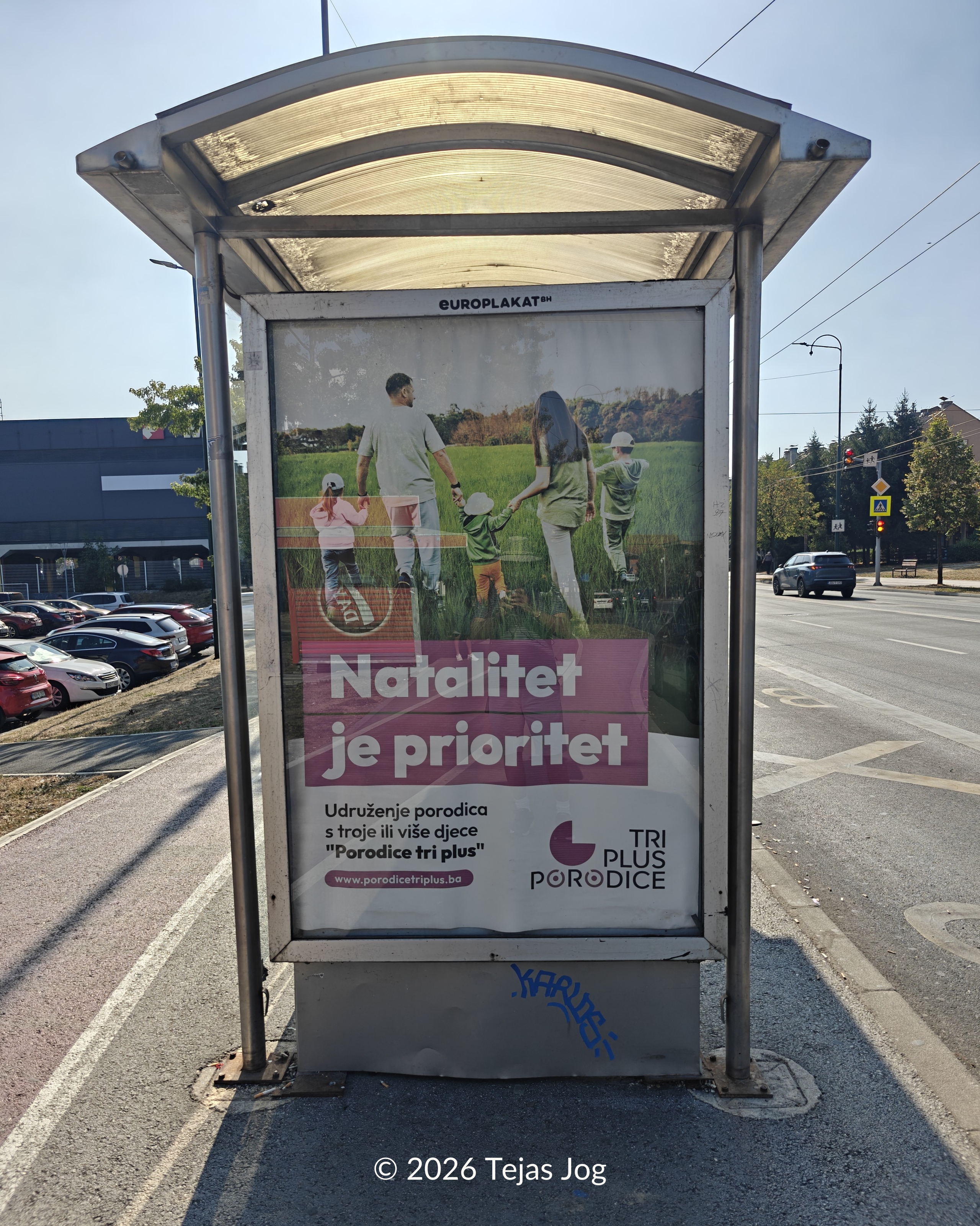 Dobrinja škola bus stop