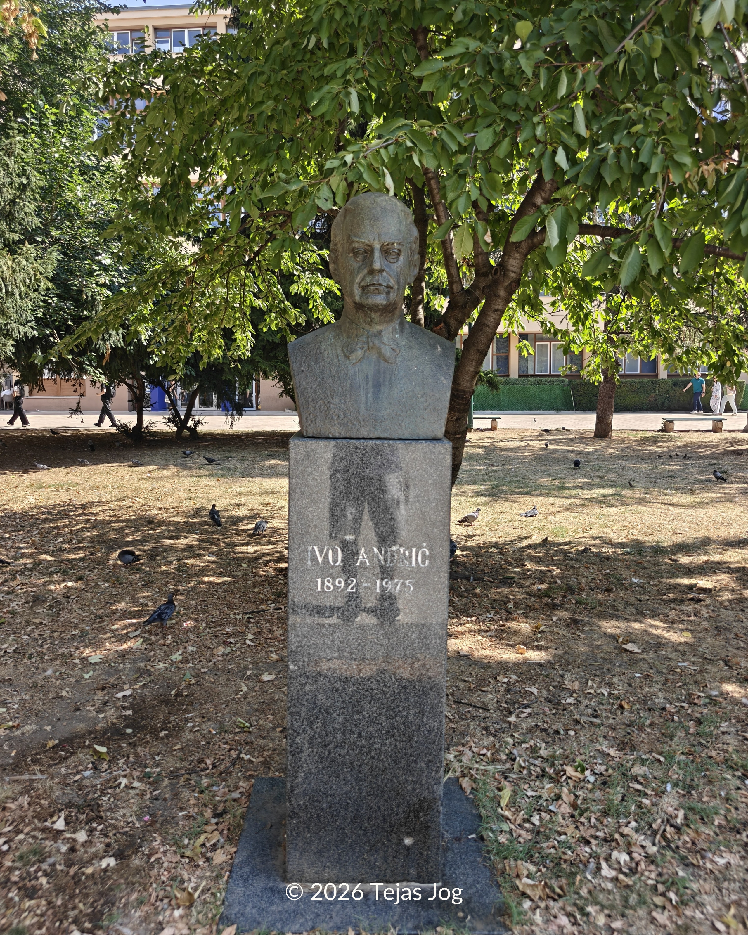 Ivo Andrić statue