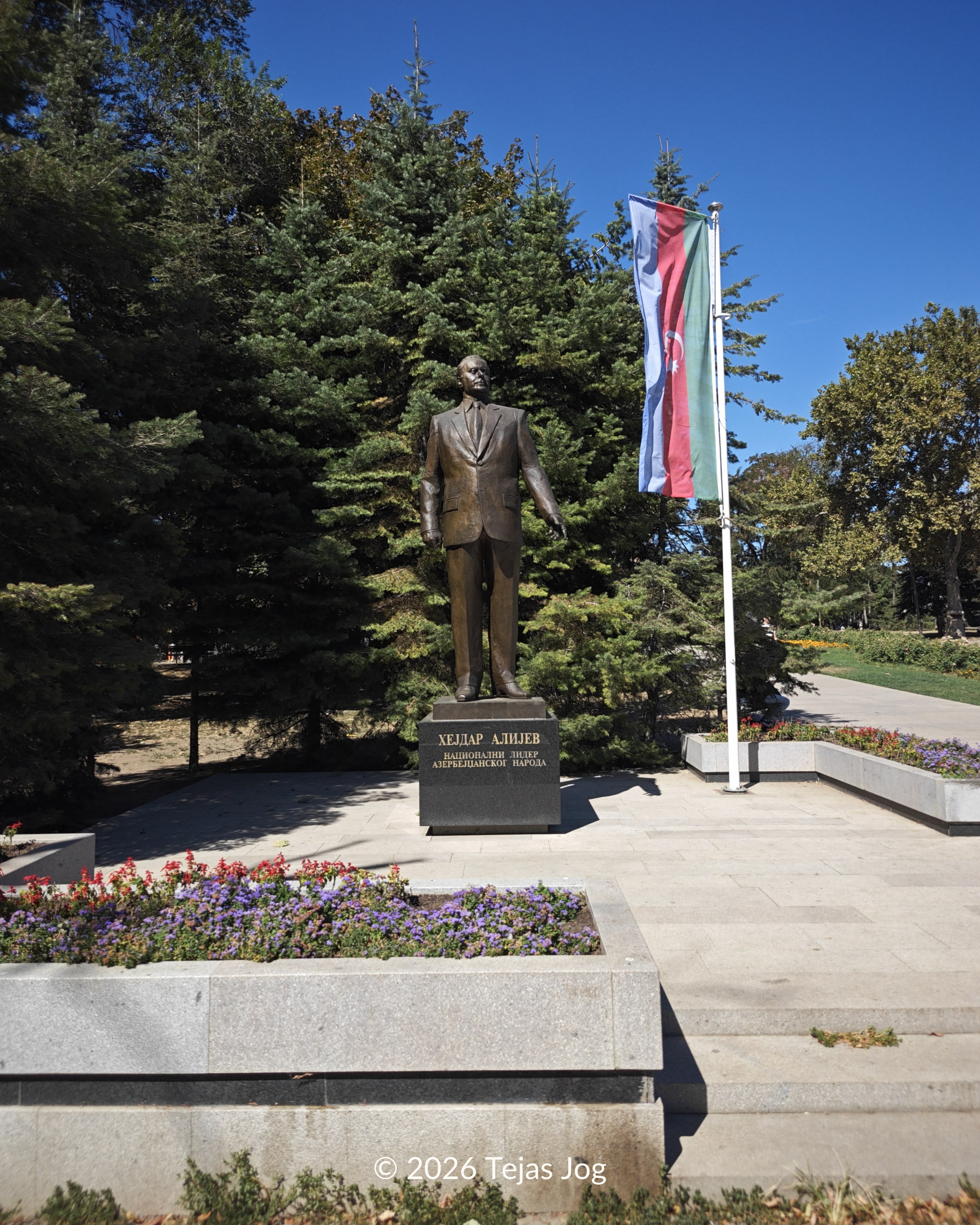 Statue of Heydar Aliyev
