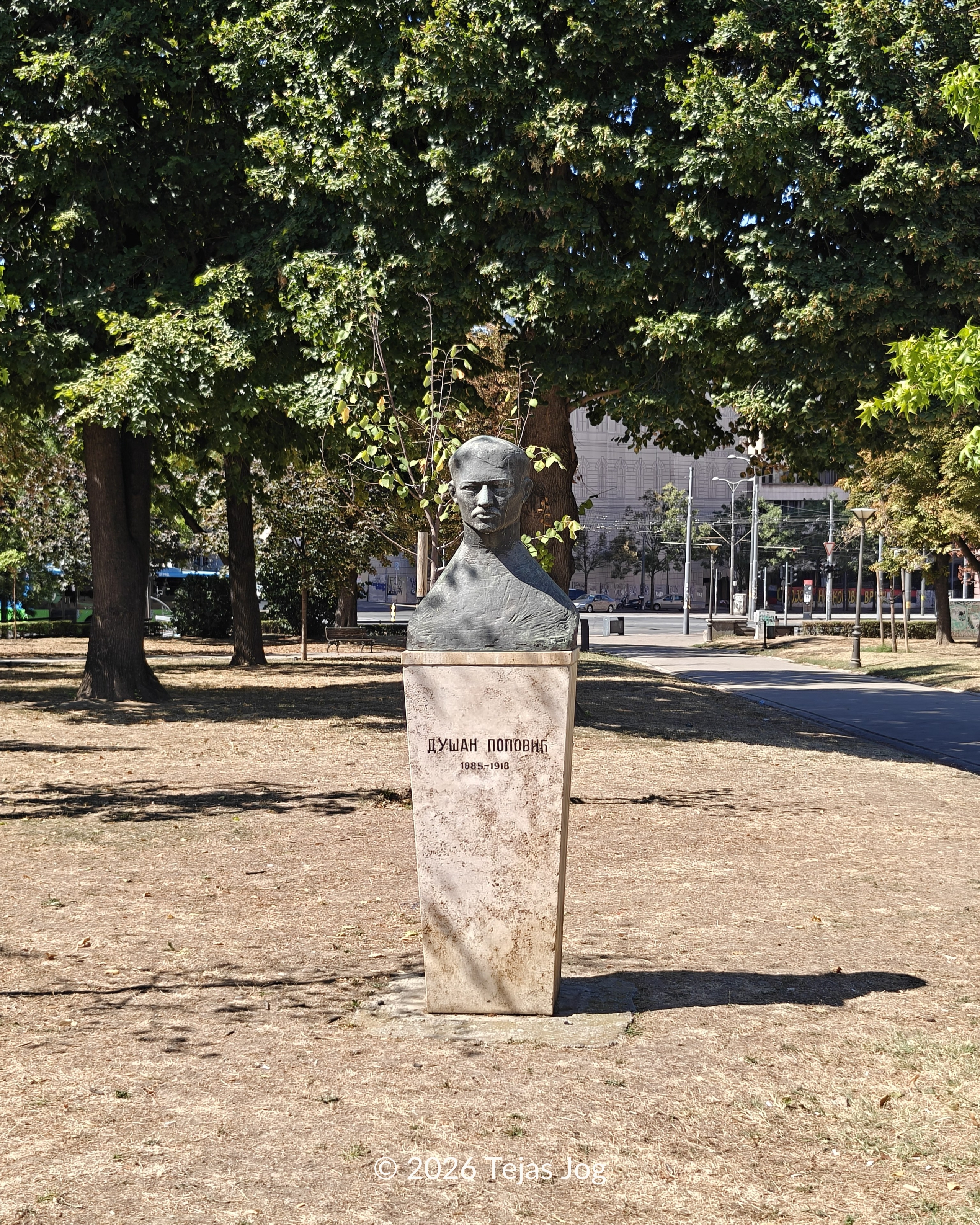 Bust of Josif Marinković