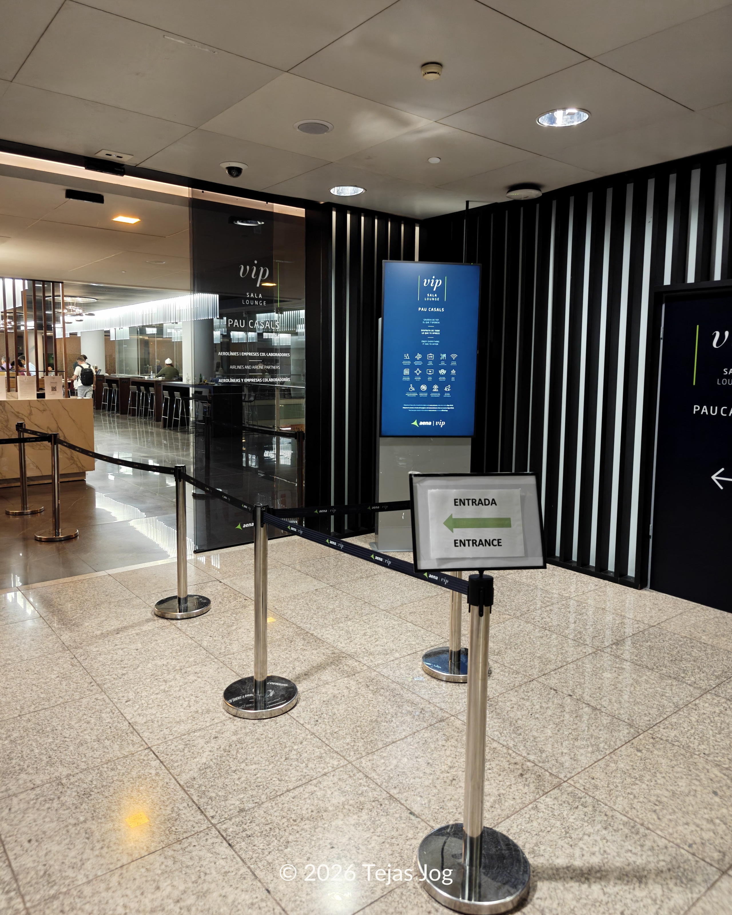 Sala VIP Pau Casals at Josep Tarradellas Barcelona - El Prat Airport Barcelona