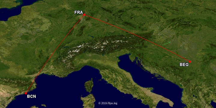 Lufthansa 1137 - Lufthansa 1412