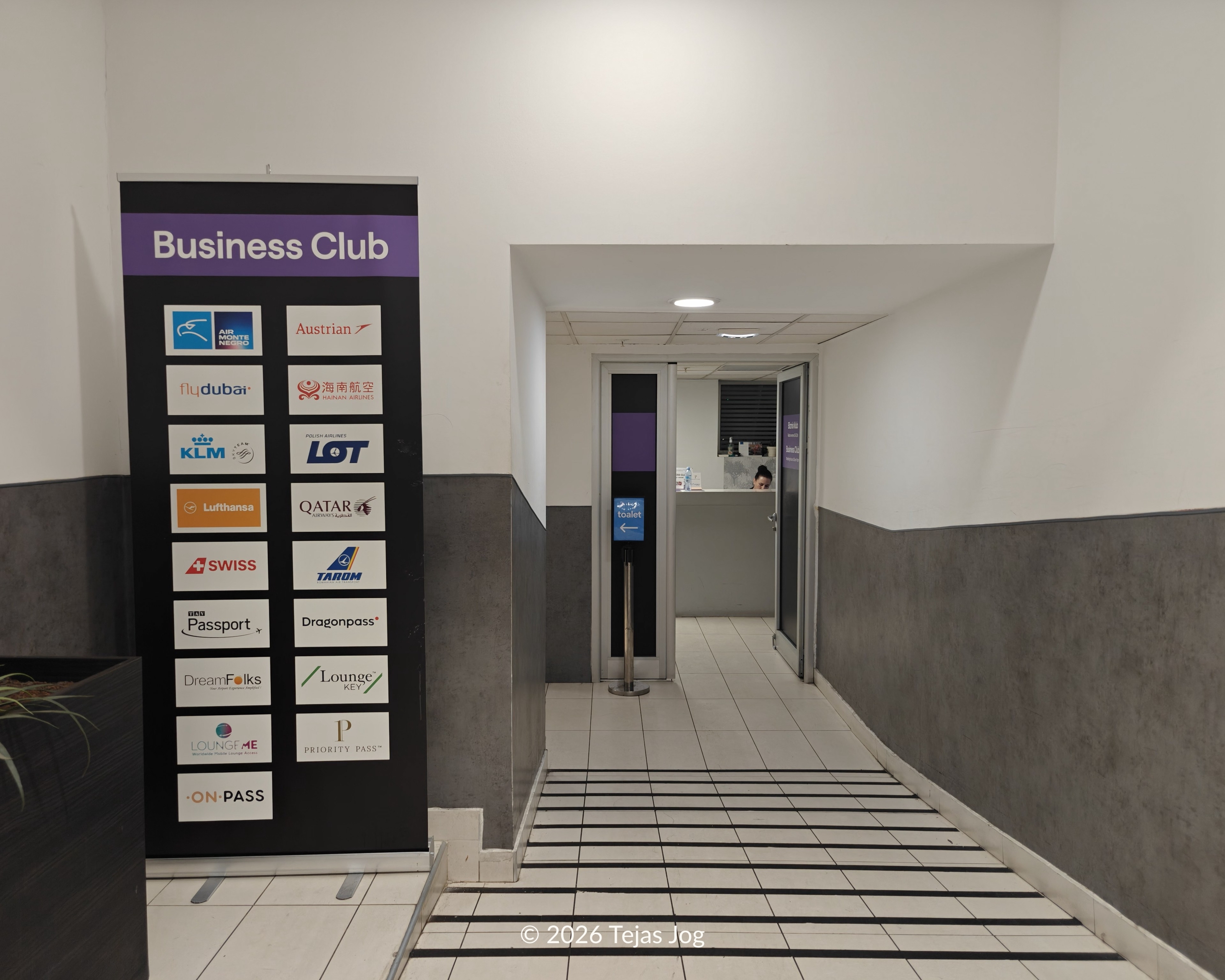 Business Club at Belgrade Nikola Tesla Airport