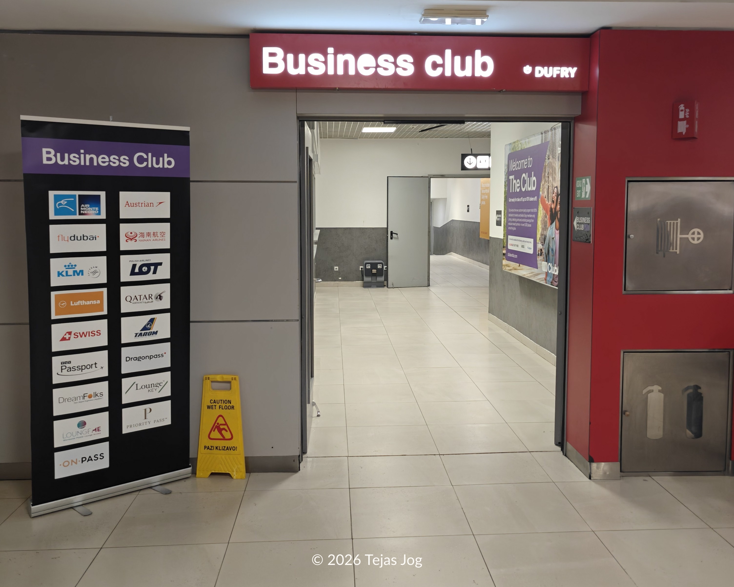 Business Club at Belgrade Nikola Tesla Airport