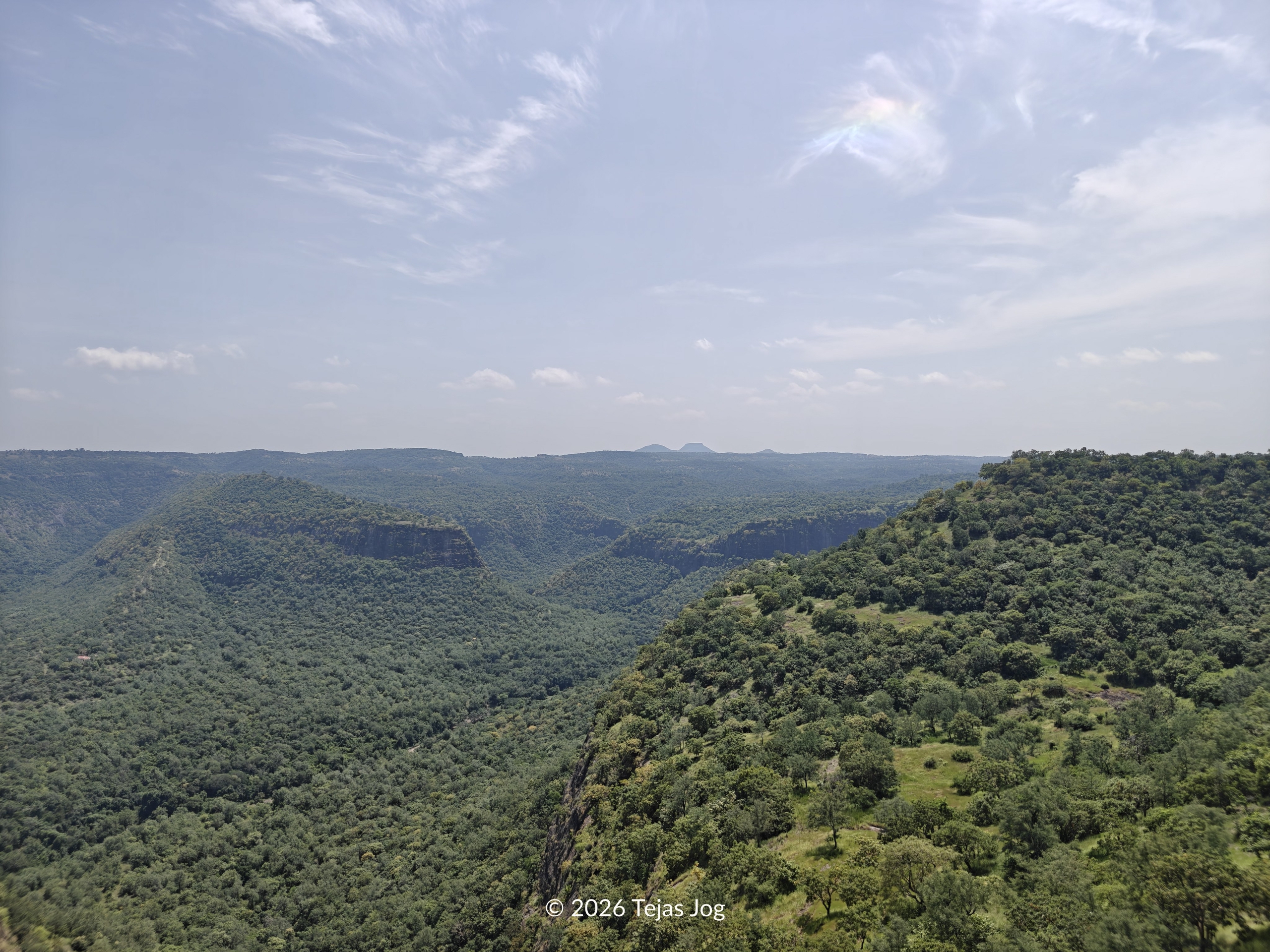 Pedka Fort seen from Kanhergad