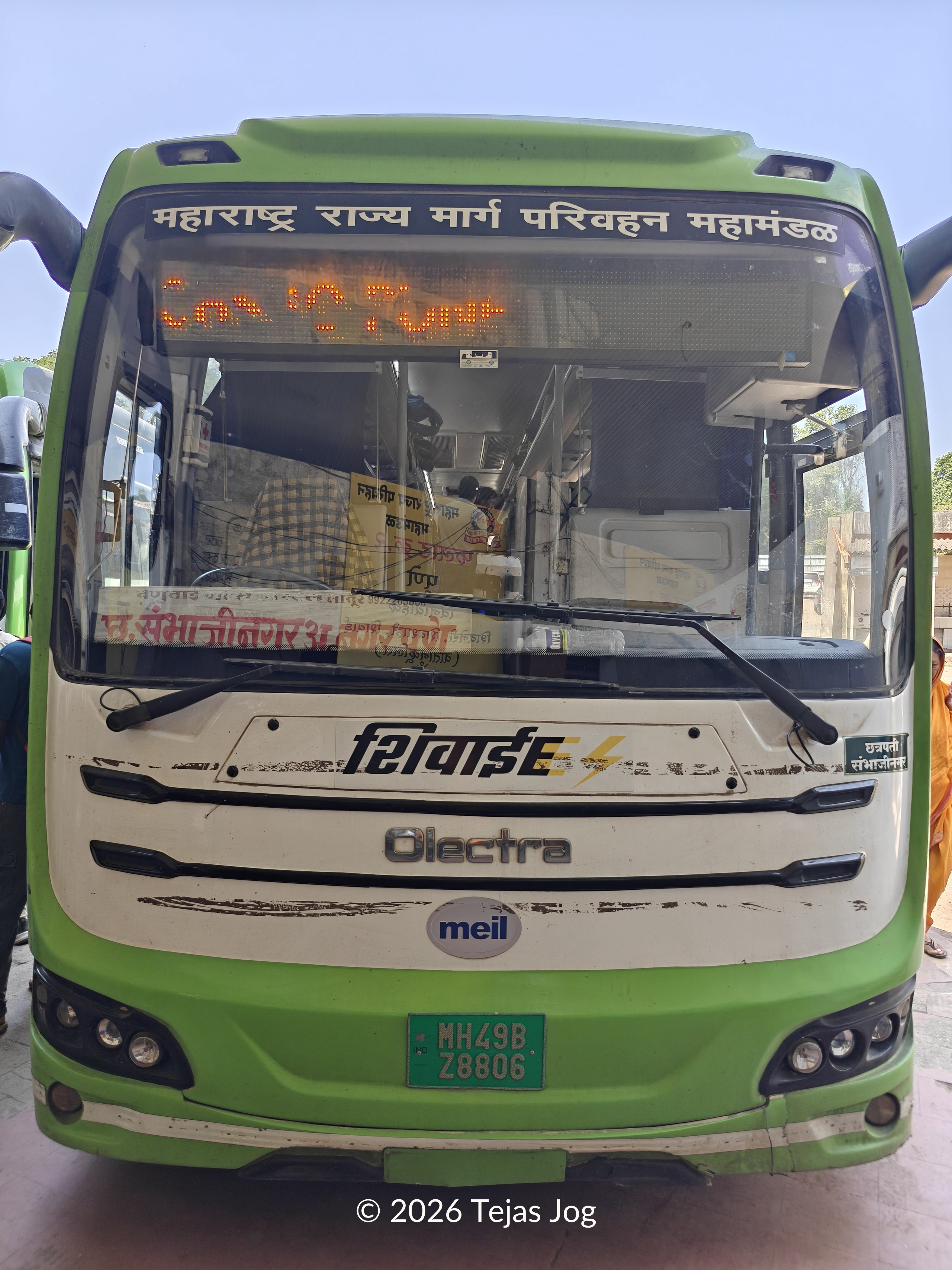 E-Shivai bus to Pune